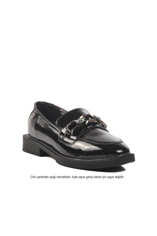 Pierre Cardin Siyah Kırışık Kadın Günlük Ayakkabı