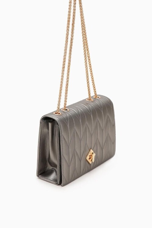 Platin  Kadın Omuz Çantası 930075 Çanta