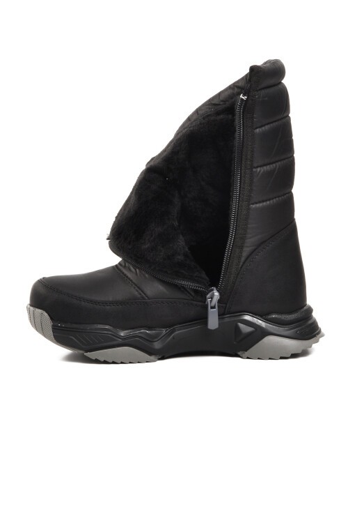 Siyah  Çocuk Kar Botu Bn-70004 F