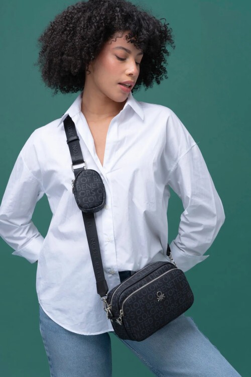 Siyah  Kadın Omuz Çantası BNT-1292 Çanta