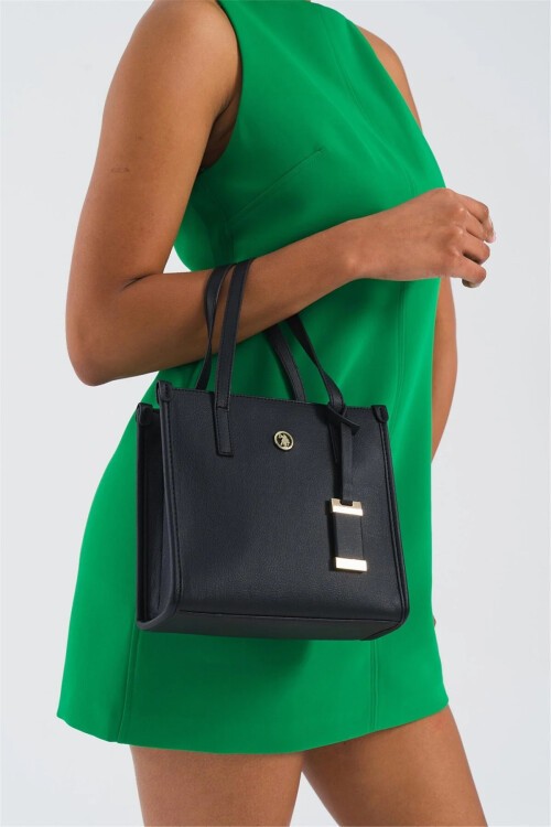 Siyah  Kadın Omuz Çantası US25139 Çanta