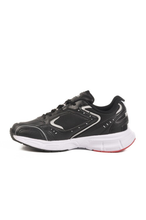 Siyah-Kırmızı Fileli Unisex Spor Ayakkabı 562 Saturn M