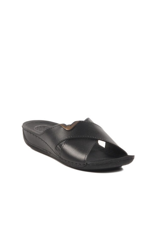 Siyah Anatomik Taban Kadın Terlik 16.043 Z