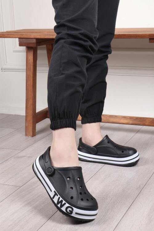 Siyah Unisex Terlik TWG-216 G