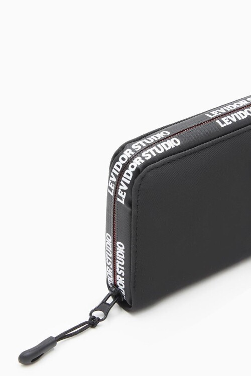 Siyah Tekstil Kadın Cüzdan Levidor 920004