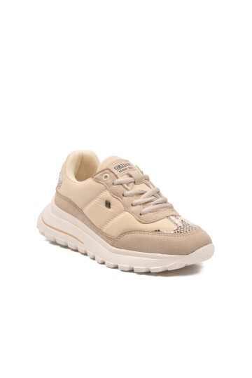 Bej Esnek Unisex Spor Ayakkabı Roni G