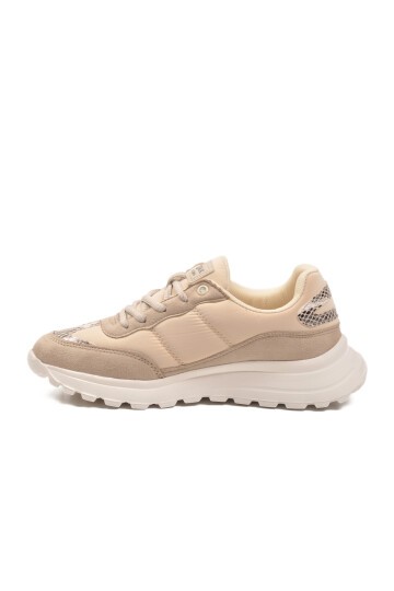 Bej Esnek Unisex Spor Ayakkabı Roni G