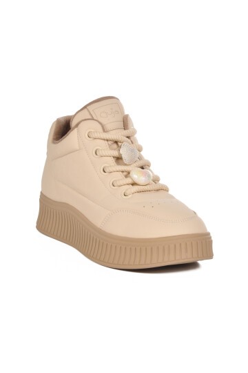 Bej Kadın Sneaker 25K419-1 Z