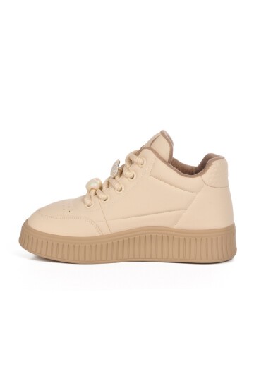 Bej Kadın Sneaker 25K419-1 Z