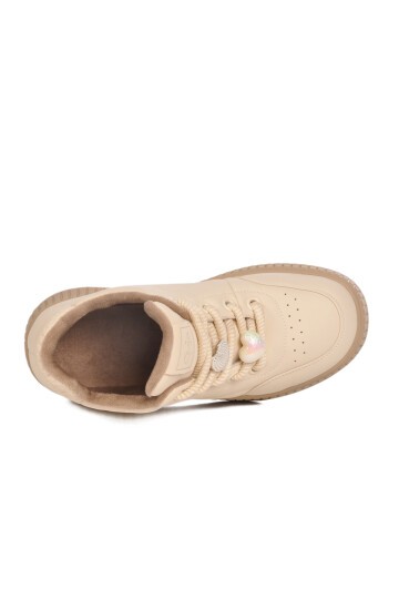 Bej Kadın Sneaker 25K419-1 Z