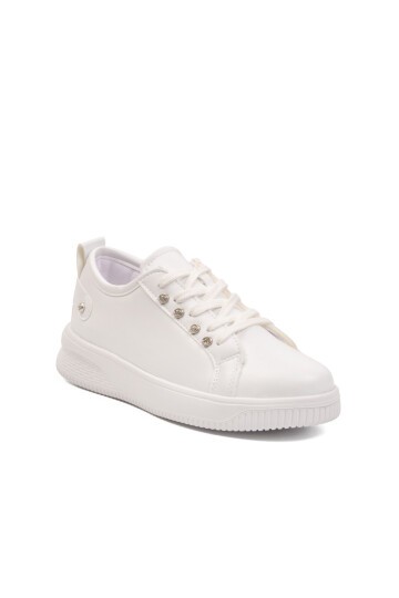 Beyaz-Beyaz Unisex Spor Ayakkabı 201 G