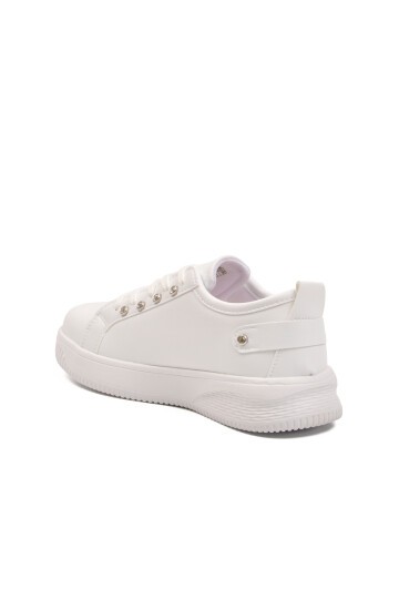 Beyaz-Beyaz Unisex Spor Ayakkabı 201 G