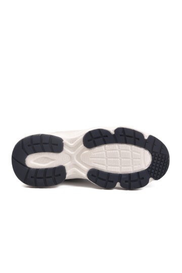 Beyaz-Lacivert Hafif Unisex Spor Ayakkabı Zafira G