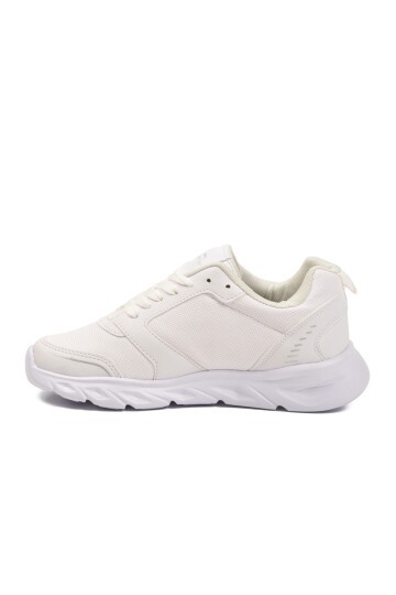 Beyaz Hafif Bağcıklı Unisex Spor Ayakkabı Epic G
