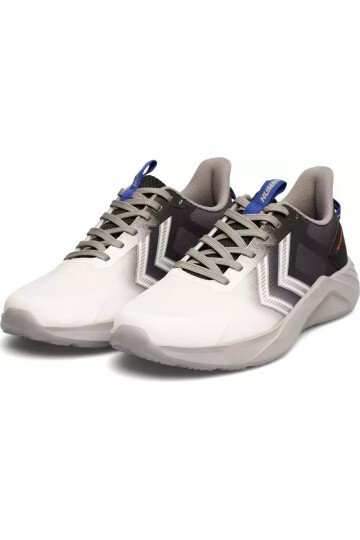 Beyaz-Siyah-Gri Fileli Hafif Unisex Spor Ayakkabı 900795