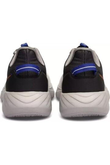 Beyaz-Siyah-Gri Fileli Hafif Unisex Spor Ayakkabı 900795