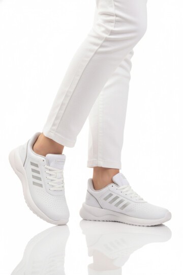 Beyaz Hafif Kadın Spor Ayakkabı Nereus G