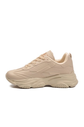 Ekru Unisex Spor Ayakkabı Fashion DRK171 G