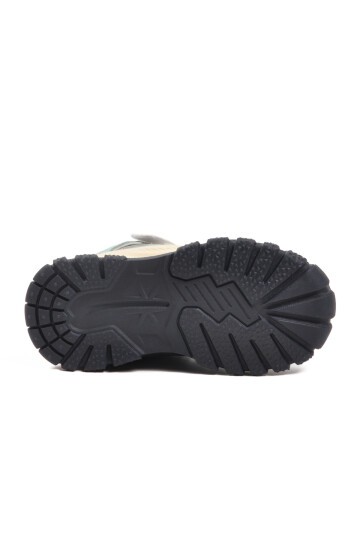 Gri Cırtlı Hafif Çocuk Spor Ayakkabı MarcoKids 22678 P