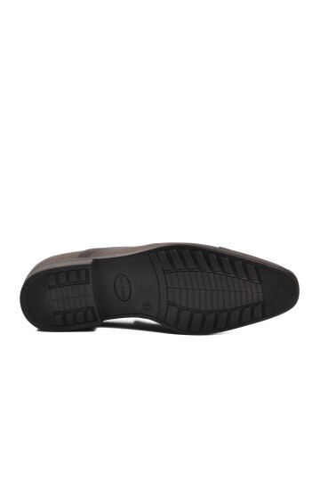 Kahve Hakiki Deri Kaymaz Taban Erkek Günlük Ayakkabı 974 M