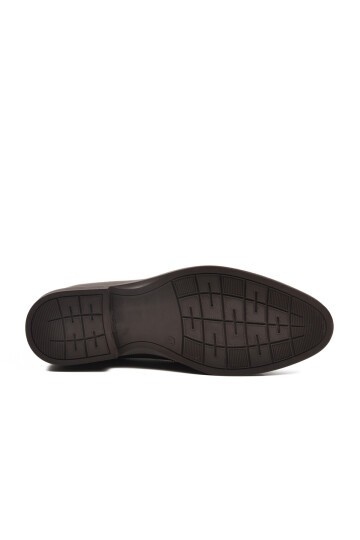 Kahverengi Hakiki Deri Erkek Klasik Ayakkabı 1571116 M