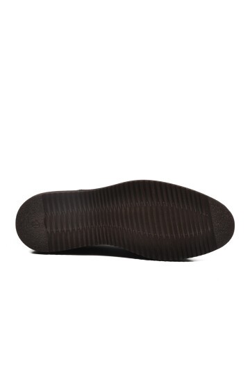 Kahverengi Hakiki Deri Erkek Klasik Ayakkabı 361004 M