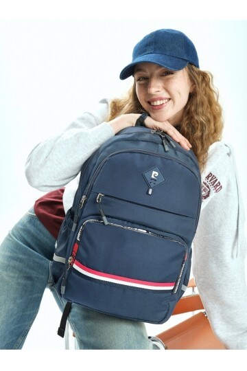 Lacivert Unisex Okul Çantası 07PCT18001-L