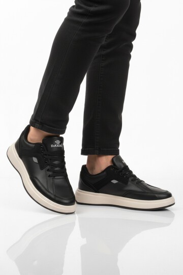 Siyah-Beyaz Erkek Günlük Ayakkabı Dakırs 508 M