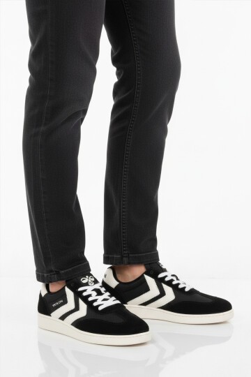 Siyah-Beyaz Unisex Sneaker Ayakkabı 227912 VM78