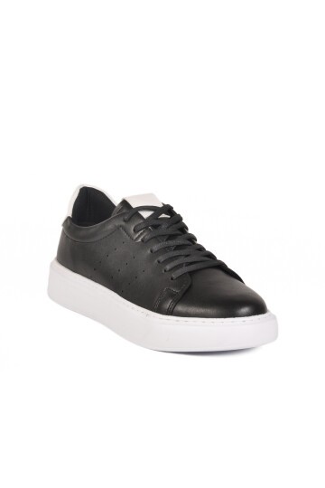 Siyah-Beyaz Erkek Sneaker 136 M