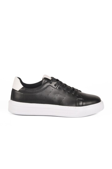 Siyah-Beyaz Erkek Sneaker 136 M