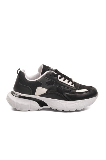 Siyah-Beyaz Unisex Spor Ayakkabı 301 G
