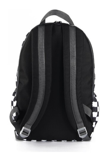 Siyah-Beyaz Unisex Okul Çantası 03780
