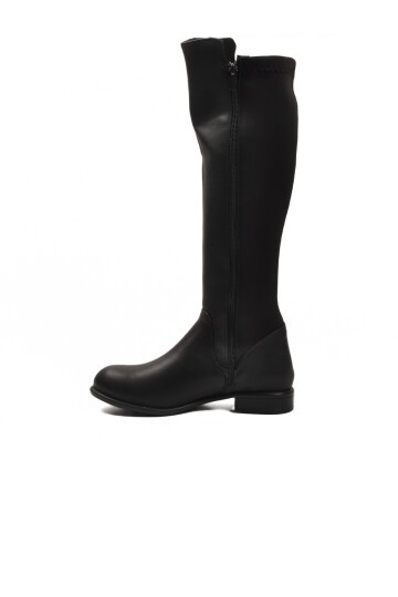 Siyah Cilt İçi Polarlı Kadın Çizme 409179 Z