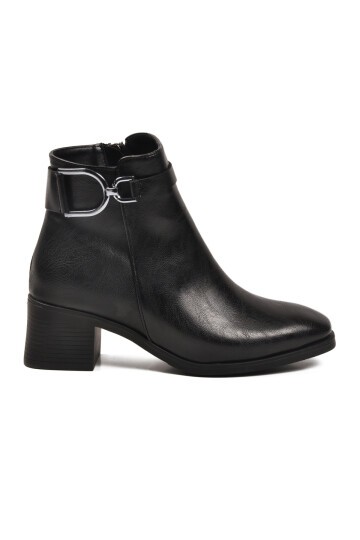 Siyah Cilt İçi Polarlı Kadın Bot 417637 Z