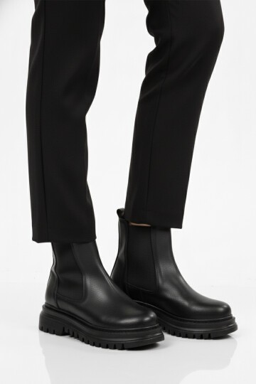 Siyah Cilt Kadın Bot 473093 Z