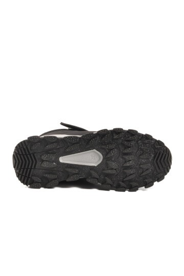 Siyah-Gri Cırtlı Çocuk Outdoor Bot Cool Doruk F