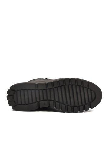 Siyah Hakiki Deri Erkek Bot 2K0621-HK-3506 M