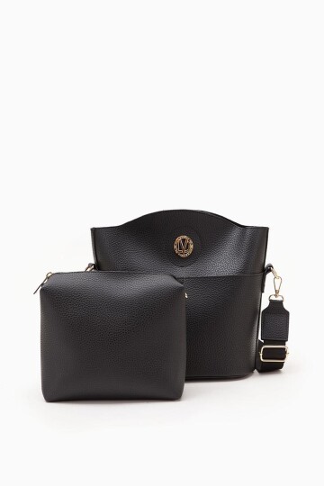 Siyah Kadın Omuz Çantası Levidor 930105