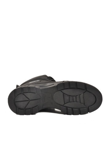 Siyah Nubuk İçi Polarlı Kadın Bot Fashion 24090 Z