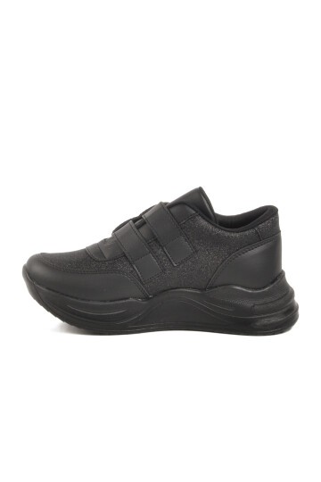 Siyah Simli Çocuk Sneaker 7021086 F