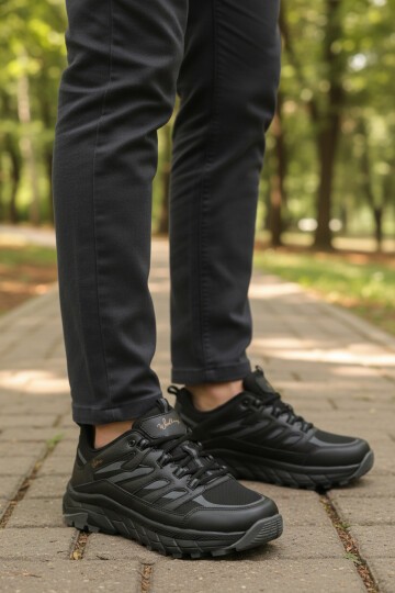 Siyah Hafif Erkek Outdoor Ayakkabı Sedona M