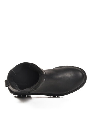 Siyah İçi Polarlı Uzun Kadın Bot 23012 Z