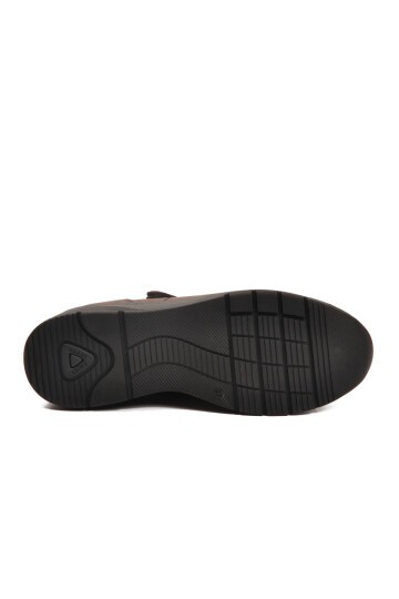 Taba Hakiki Deri Dolgu Topuklu Kadın Günlük Ayakkabı PLV144 Z