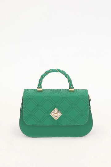 Yeşil Kadın El Ve Omuz Çantası 930180