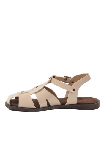 Bej Hafif Kadın Sandalet 335335 Z