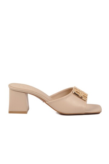 Bej Hafif Kadın Terlik 467060 Z