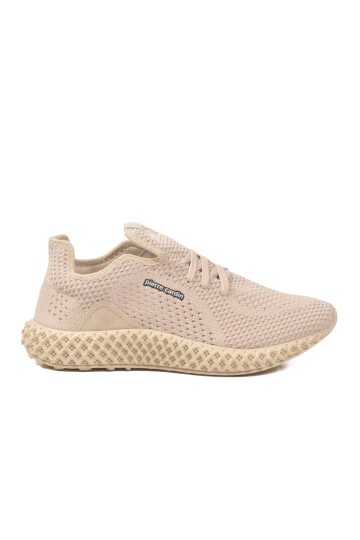 Bej Tekstil Nefes Alan Hafif Erkek Spor Ayakkabı Pc-30679 M