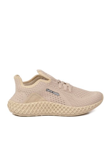 Bej Tekstil Nefes Alan konfor Odaklı Unisex Spor Ayakkabı PC-30680 Z
