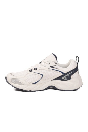 Beyaz-Lacivert ComfortSole Taban Erkek Spor Ayakkabı HADER M